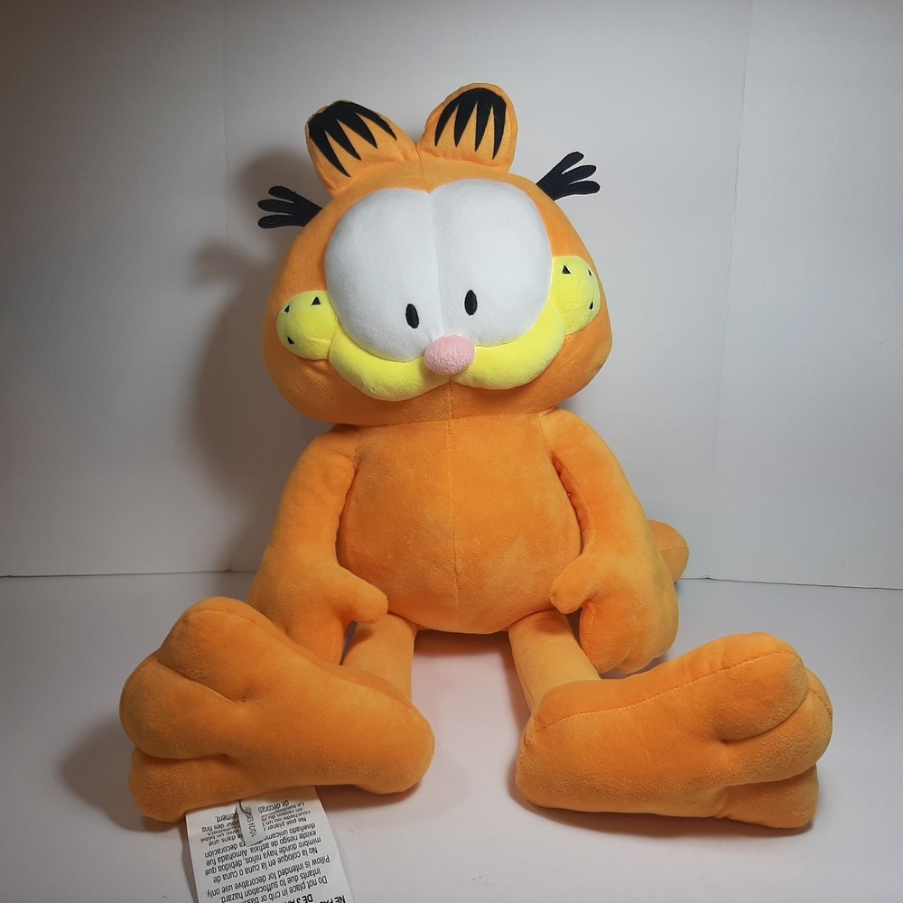 Garfield Orange Cat Plush Stuffed Animal Toy 21"2024 Paws Inc. Nickelodeon
